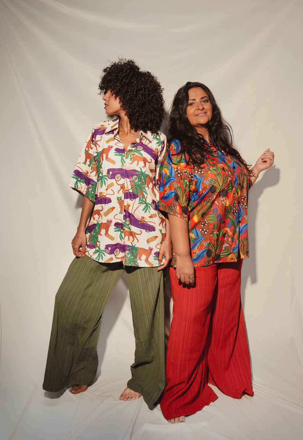 Burnt Rust Wide Leg Pant