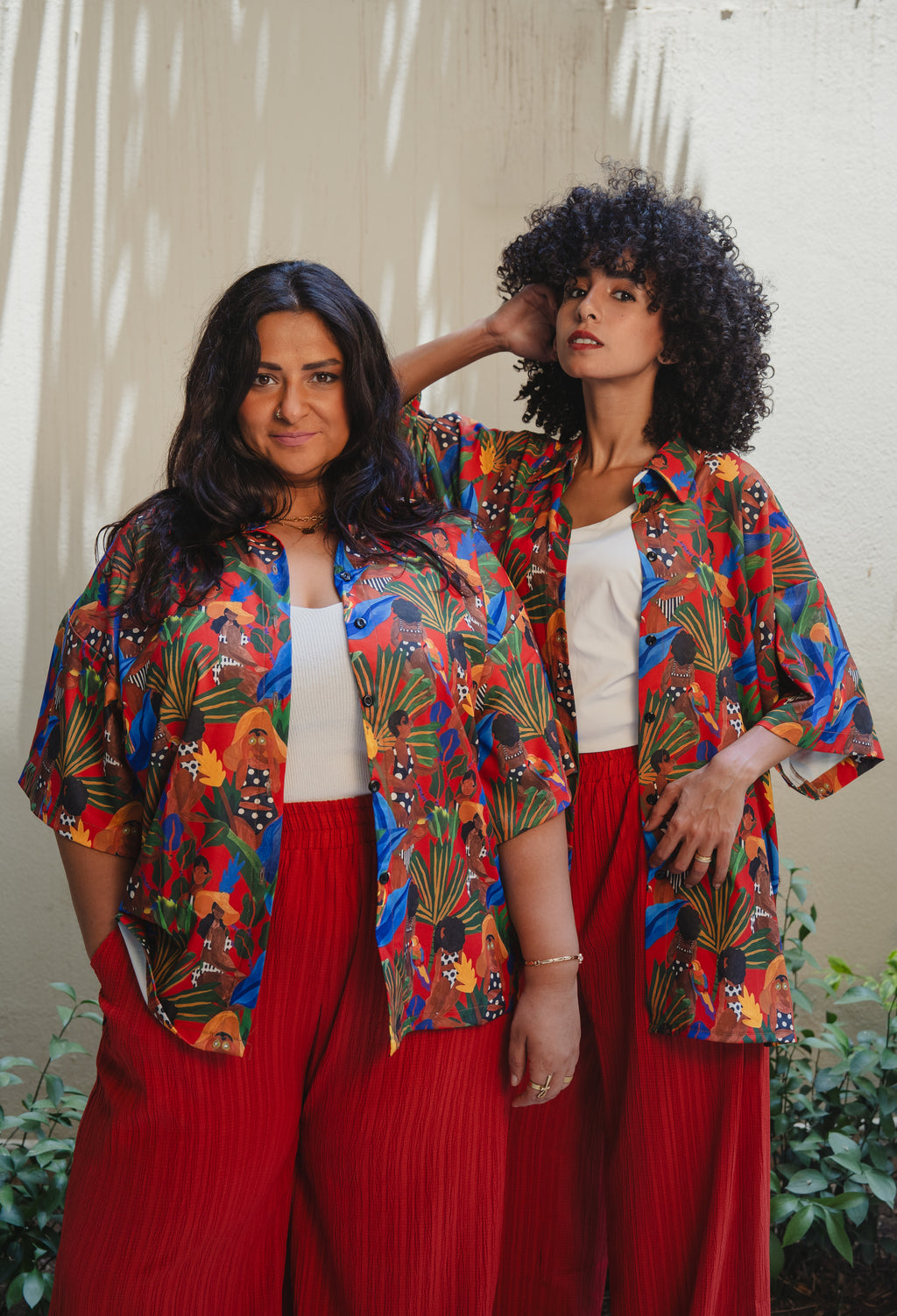 Tropical Chia Oversized Shirt