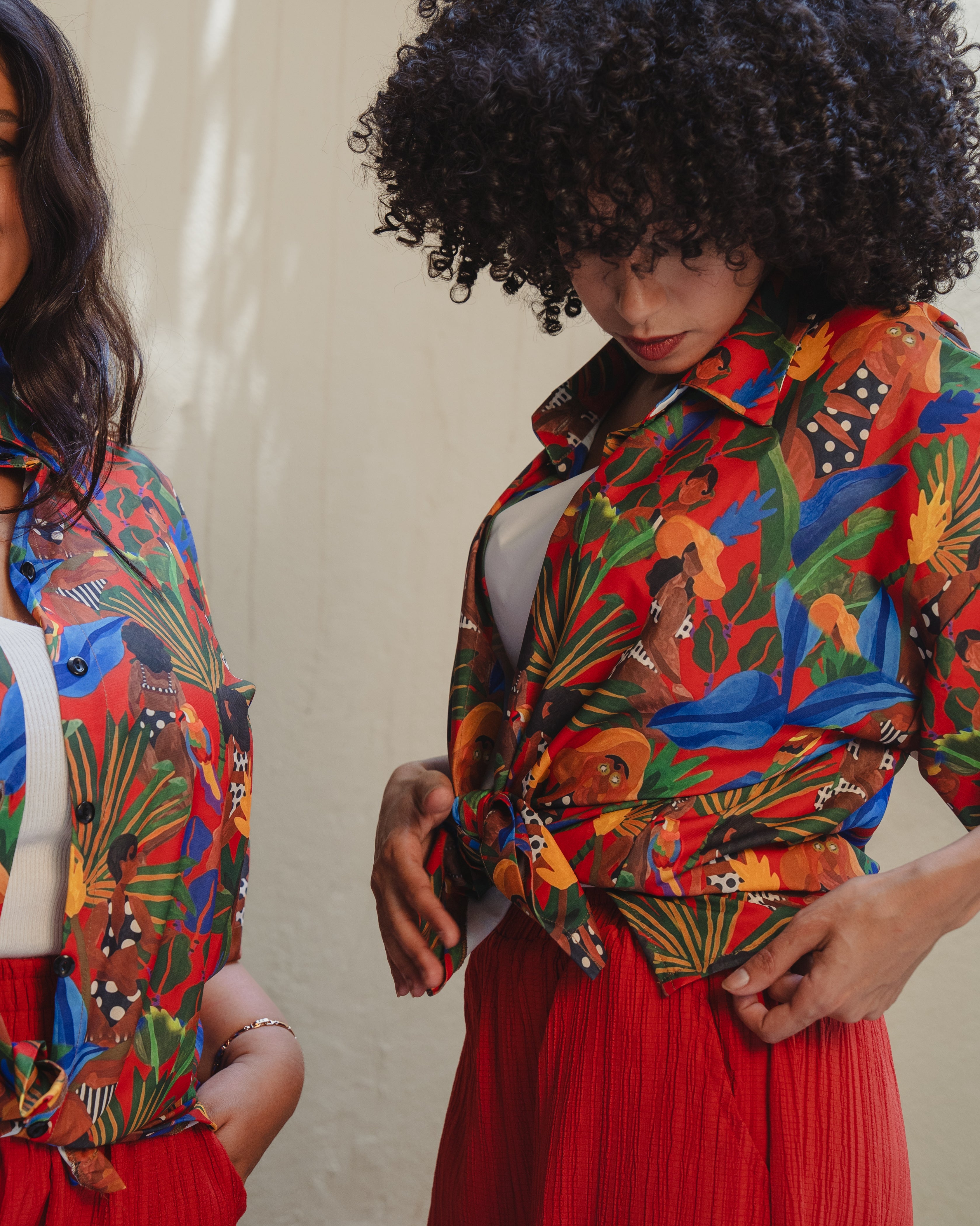 Tropical Chia Oversized Shirt