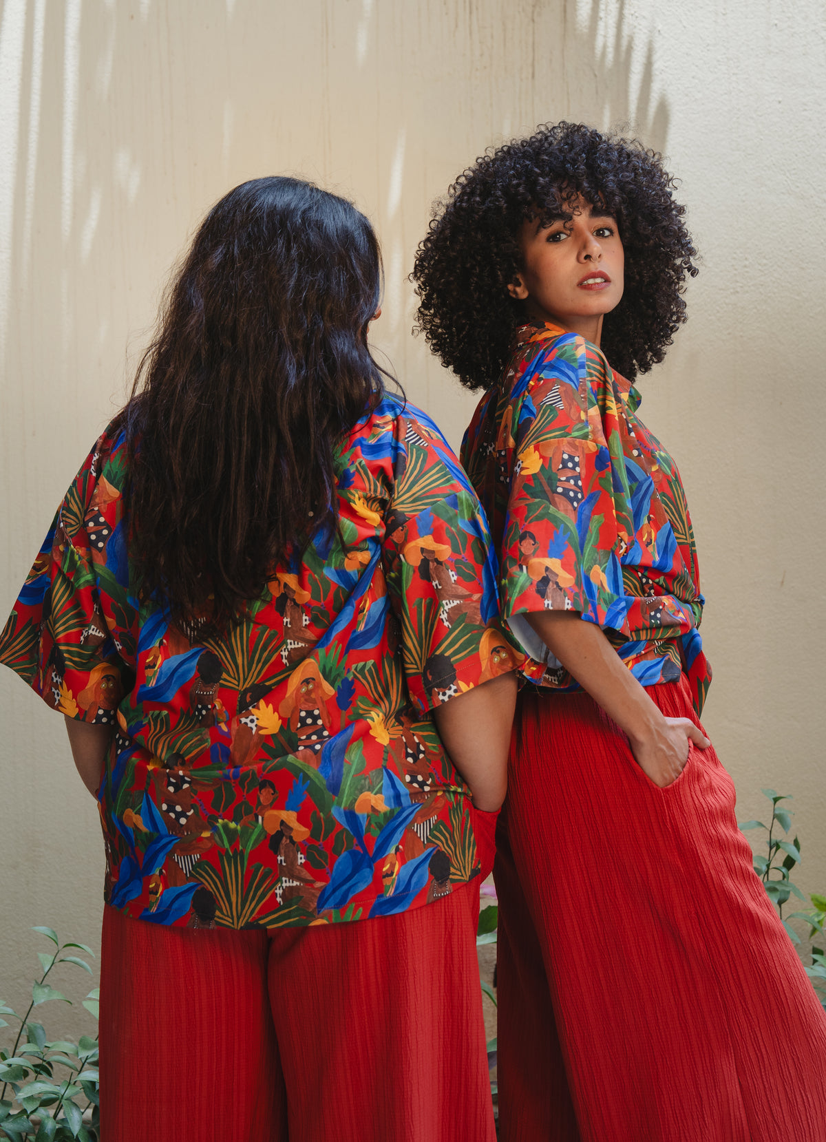 Tropical Chia Oversized Shirt