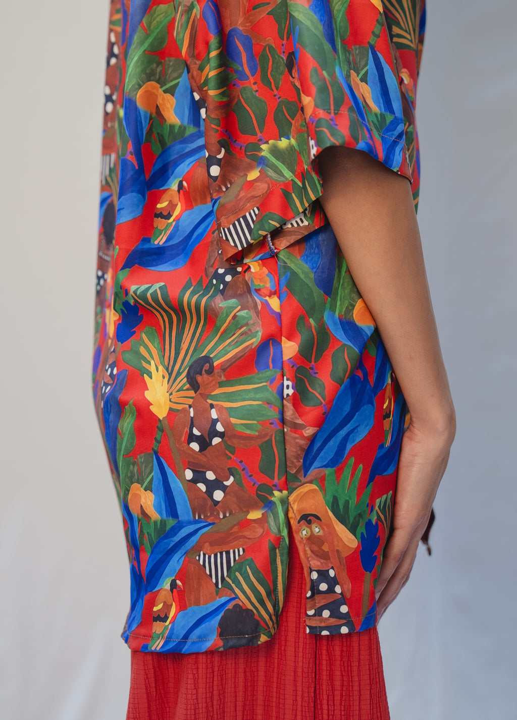 Tropical Chia Oversized Shirt